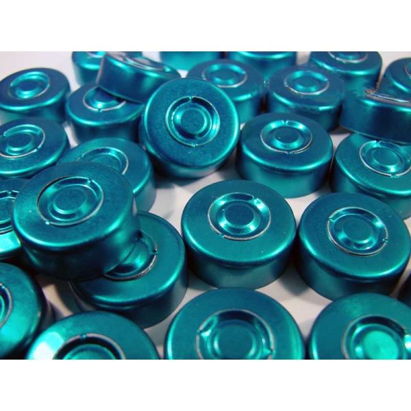 20mm Aluminum Seal - Anodized Blue (Qty. 5000)