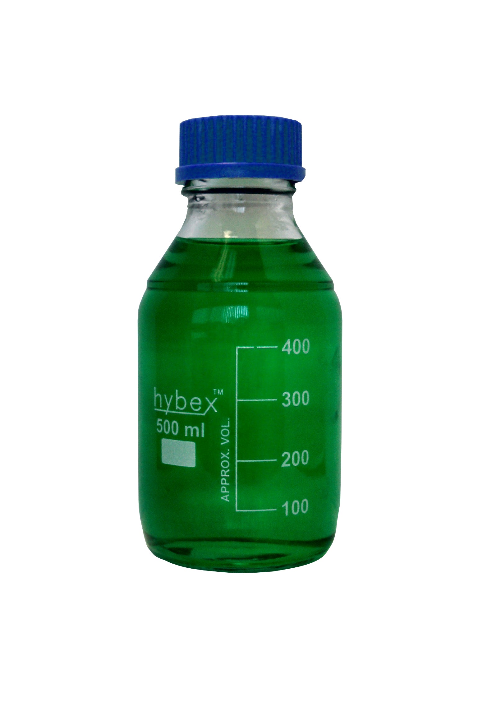 1000ml Hybex Glass Media Bottle-Green (Qty. 1)