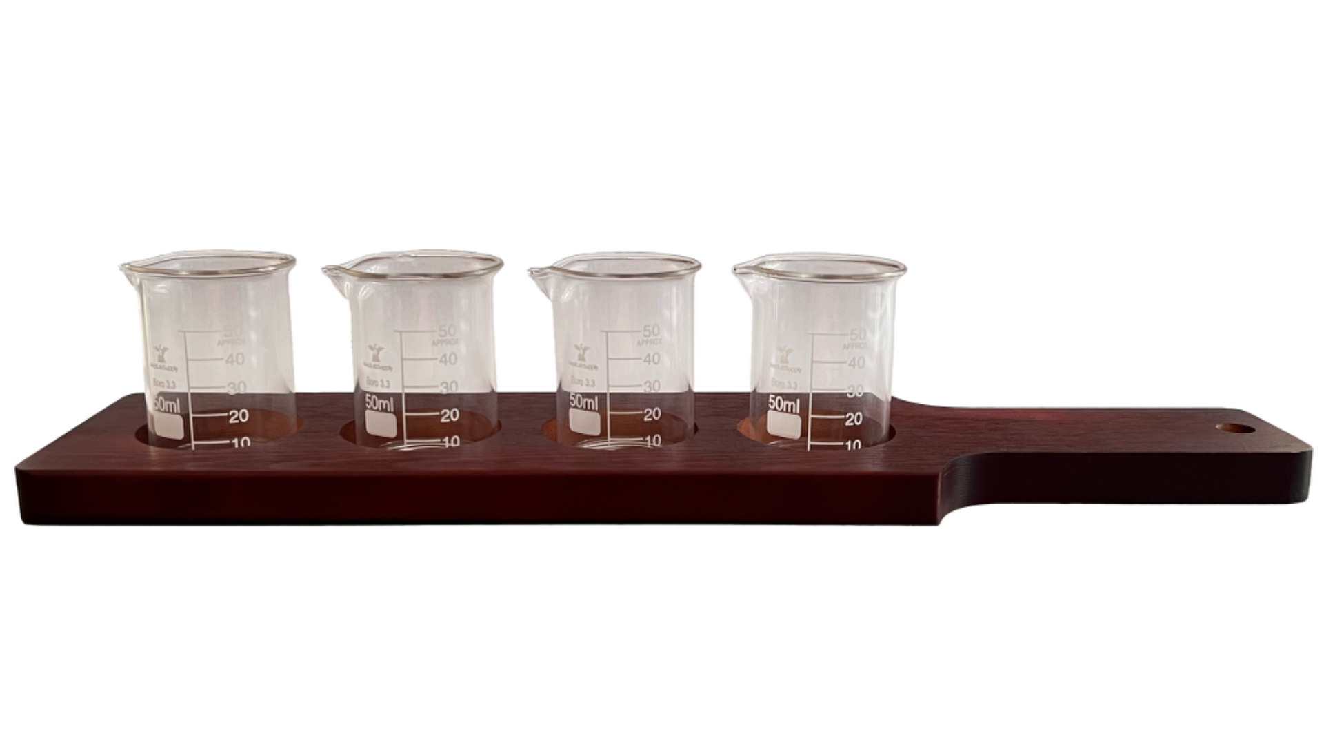 5-Piece Tequila, Mezcal, & Liquor Flight Sampler Chemistry Bar Set