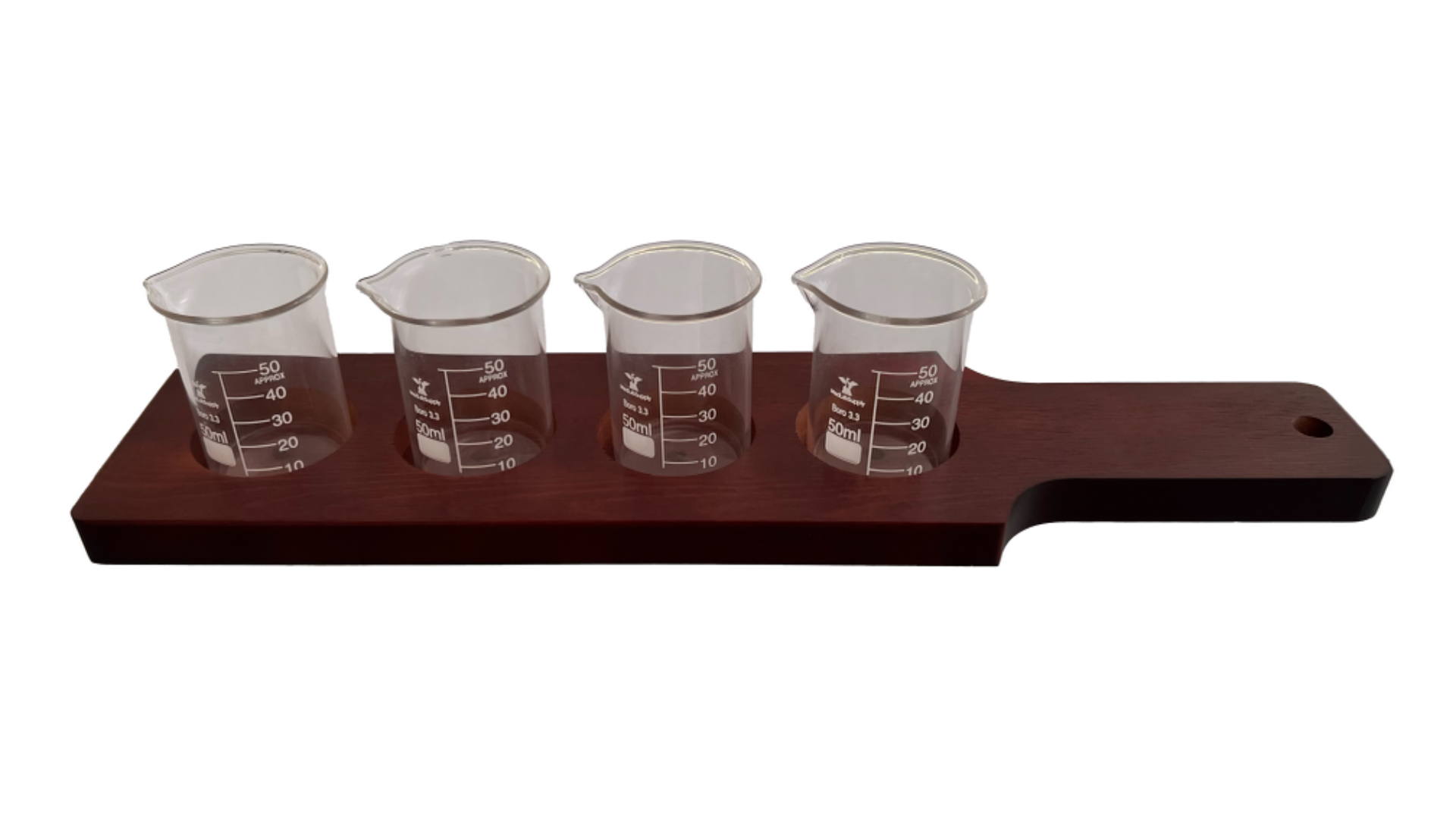 5-Piece Tequila, Mezcal, & Liquor Flight Sampler Chemistry Bar Set