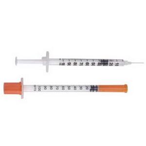 Embecta Micro-Fine Insulin Syringe, 1mL x 28g x 1/2 in, Bx 100, 329410