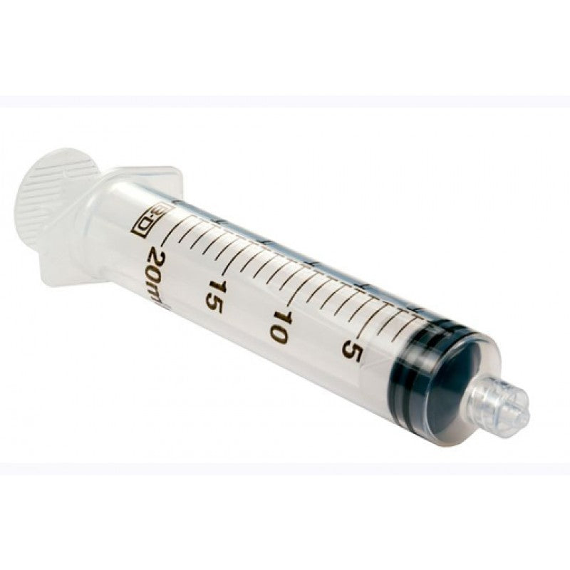 BD 20cc Syringe Only, Luer Lock Tip, 48 BX