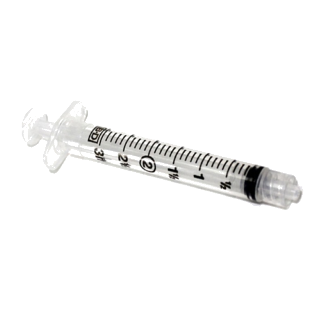 BD 3cc Syringe Only, Luer Lock Tip, 200 BX