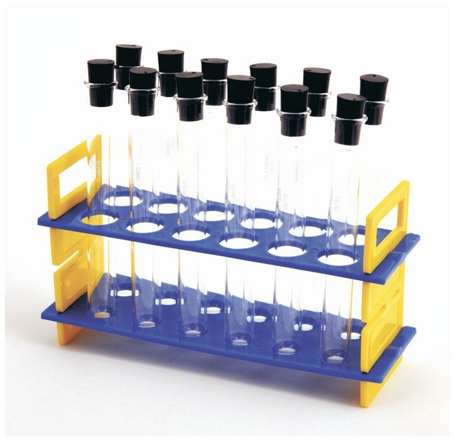 Test Tube Rack Set: With twelve, 24 ML Tubes. (set)