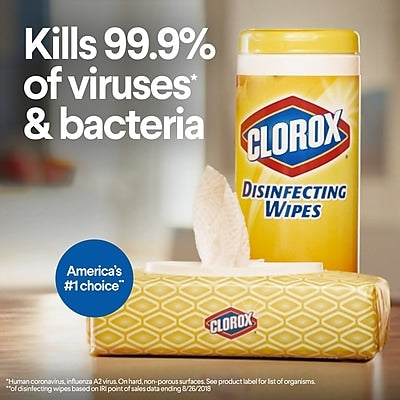Clorox Disinfecting Surface Wipes, 35 Wipes