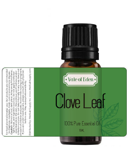 Clove Pure Essential Oil, 15ml in Euro Dropper