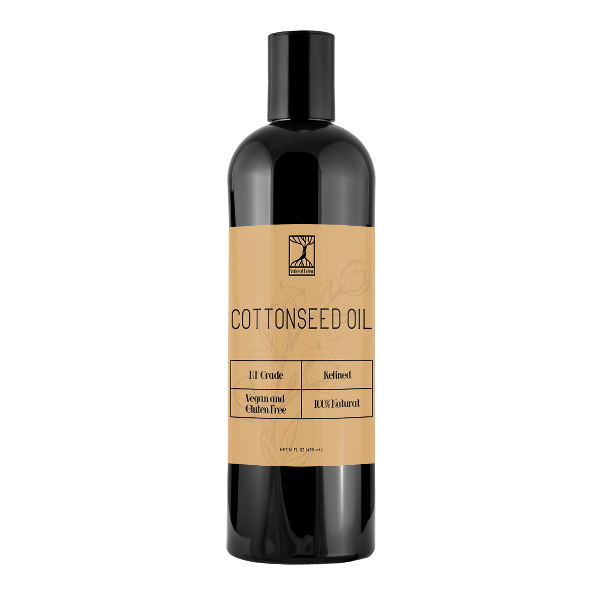 Cottonseed Oil, NF, 16oz / 500mL