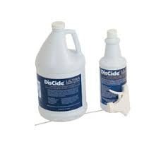 DisCide Ultra 32 oz Disinfectant, Contact Time for Human Coronavirus 30secs.,