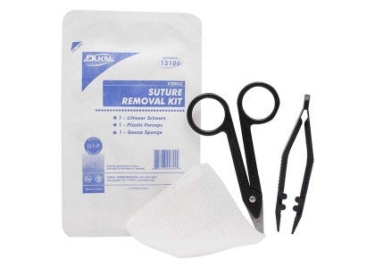 Suture Removal Kit, Sterile, 15100