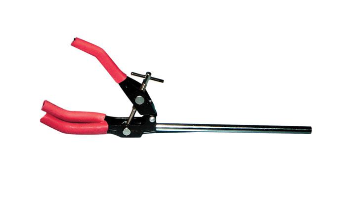 Lab Support Stand Clamp, Aluminum, 3-Prong,-no rubber grips