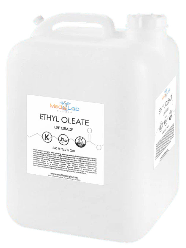 Ethyl Oleate USP, NF, Non-GMO, 5 Gallons