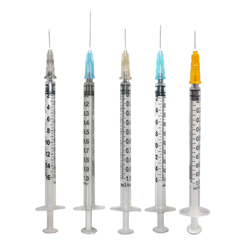Exel Tuberculin Syringe, 1cc with Needle, 23Gx1", PA Zero Dead Space, 100 per box