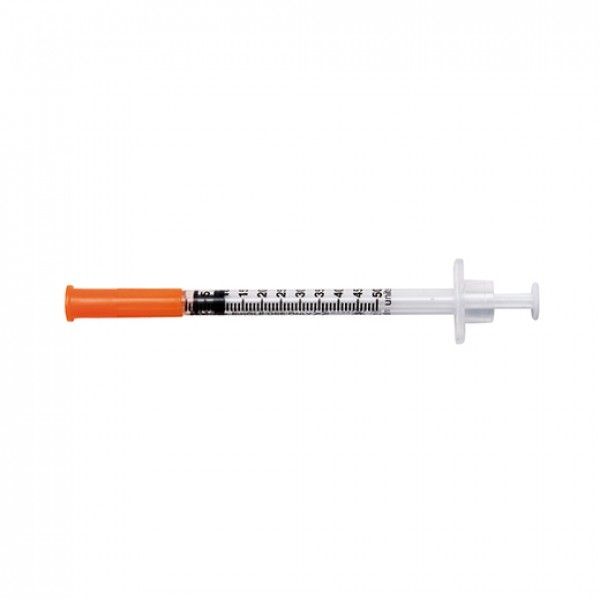 Exel Comfort Point Diabetic Syringes, .5cc x 30g x 5/16", BX 100
