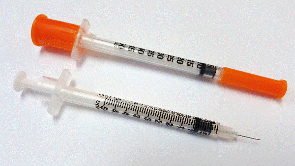 Exel Veterinary U-40 Diabetic Syringe, 0.5cc x 29g x 1/2", BX 100