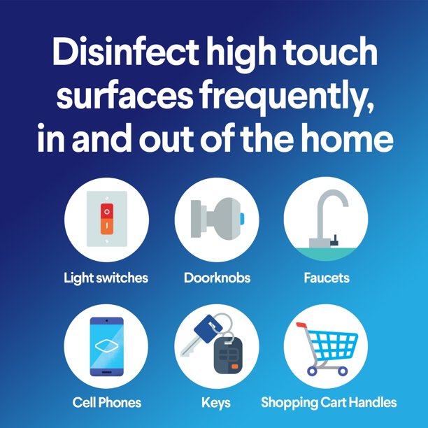 Clorox Disinfecting Wipes On The Go, Bleach Free Travel Wipes, Fresh Scent, 9 ct