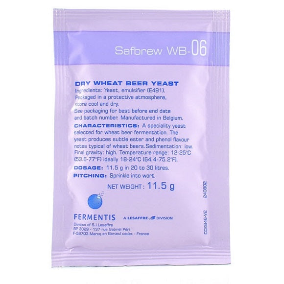 FERMENTIS SAFBREW WB-06 11.5 G