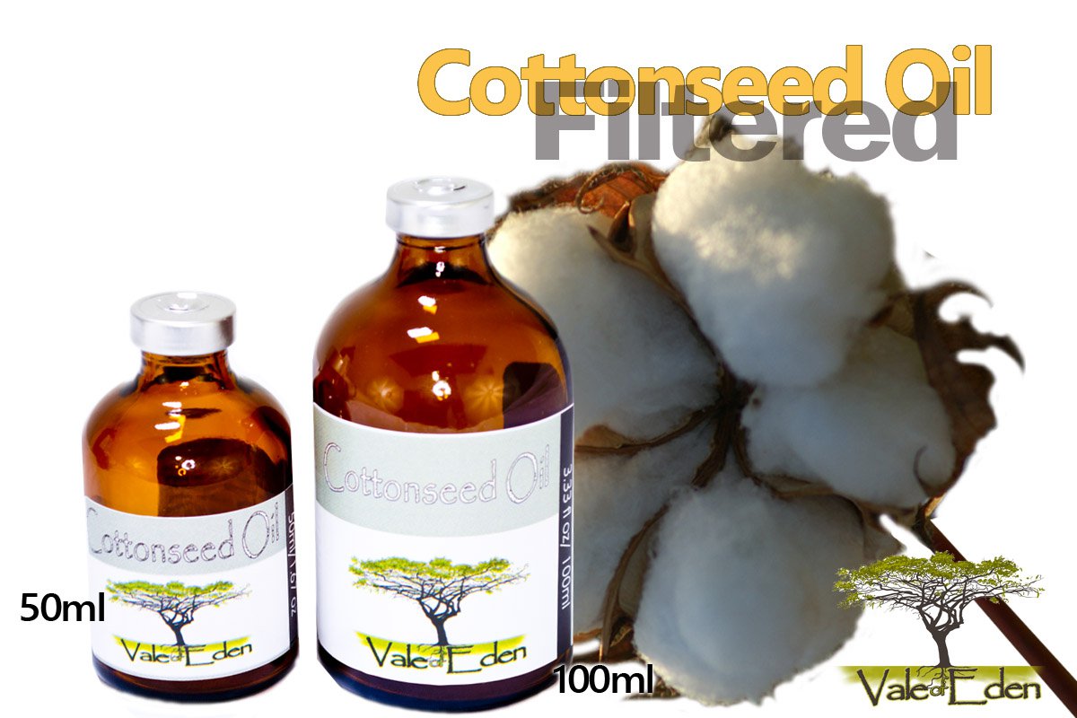 Filtered Cottonseed NF Oil, 50ml