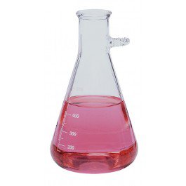 Borosilicate Glass, Vacuum Filtering Flask, Capacity: 1000ML, Each