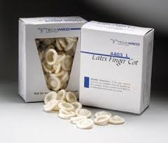 Latex Finger Cot, X-Large 144/Box