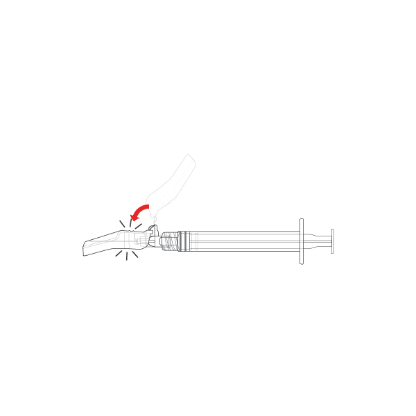 EasyTouch FlipLock Safety Syringes, 3cc x 25gx 1, Box of 100, 822561