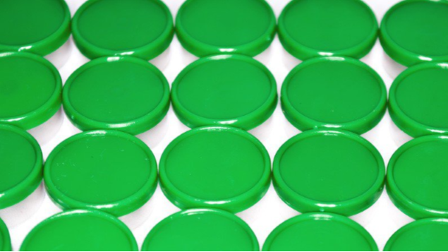 20mm Flip Top Aluminum Seal - Dark Green (Qty. 100)