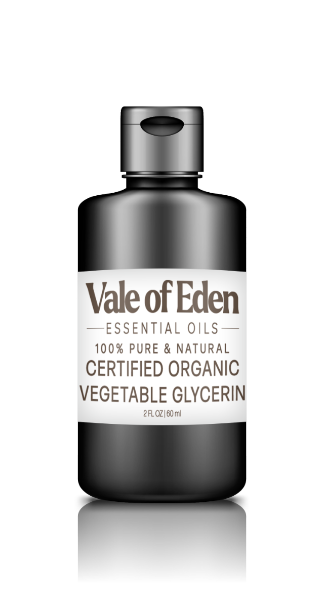 Vegetable Glycerin, Certified Organic, NON-GMO, 2 oz/60ML