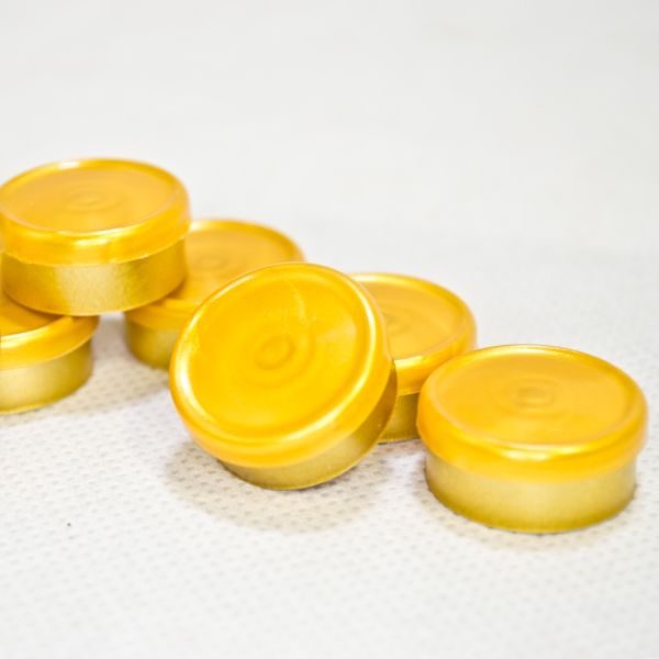 20mm Dual Tone Flip Top Seal (Yellow/Yellow) Qty. 25