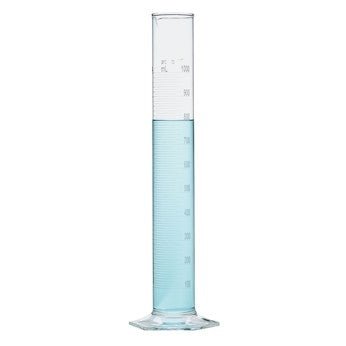 Med Lab Supply Graduated Cylinders Hex Base 1000ML, Qty. 1