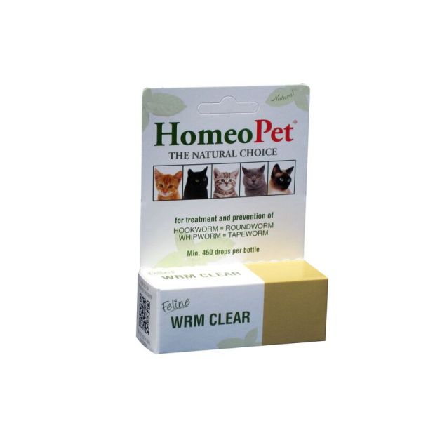 HomeoPet Feline WRM Clear-15mL