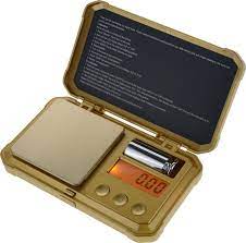 200g x 0.01g Digital Table Top Scale in Gold