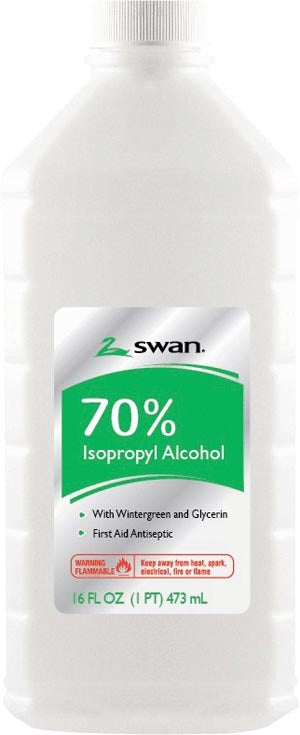 Isopropyl Alcohol 70% Wintergreen, 16oz