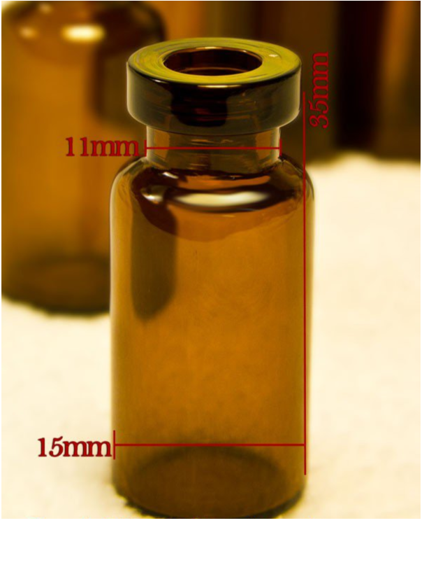 Kimble-Chase / Kimax 2ML Amber Glass Serum Vials (Qty. 1056)