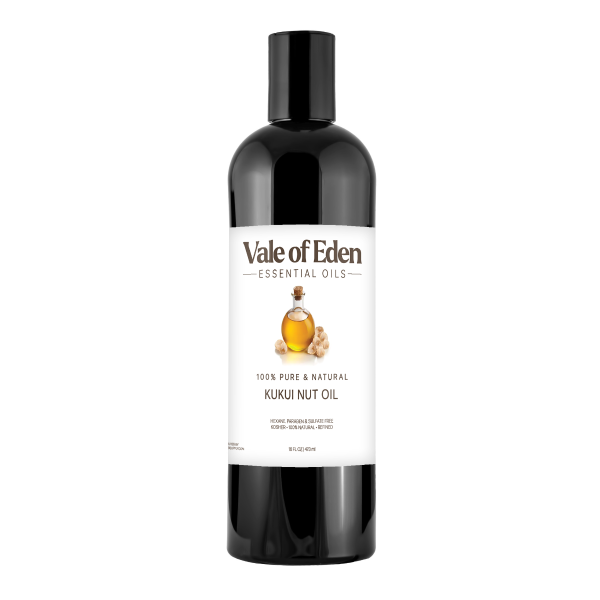 Kukui Nut Oil, Pure and Natural, Qty. 16 fl oz