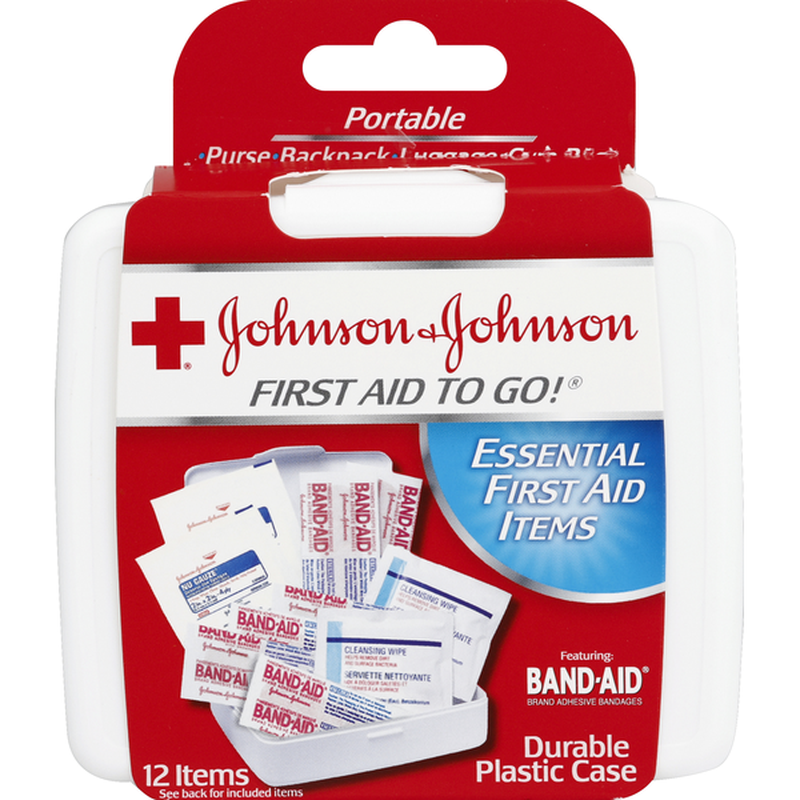 Johnson & Johnson First Aid To Go Travel Kit