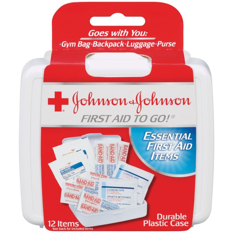 Johnson & Johnson First Aid To Go Travel Kit