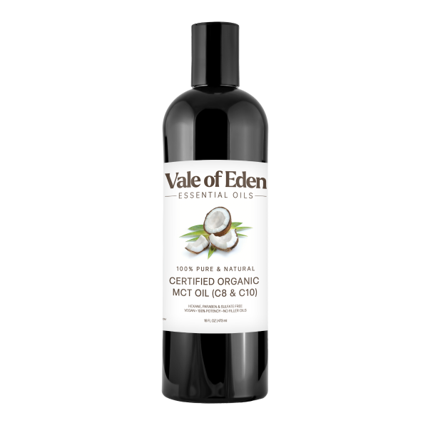 Organic MCT Oil, Non-GMO,16 fl oz / 480mL