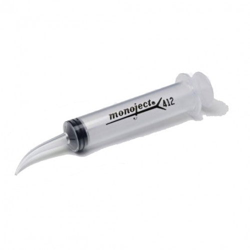 Monoject® Curved Tip Syringe, 12 mL, 50/Box, 8881412012
