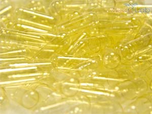 Clear Capsules, Size 2, 1500 count in resealable pouch