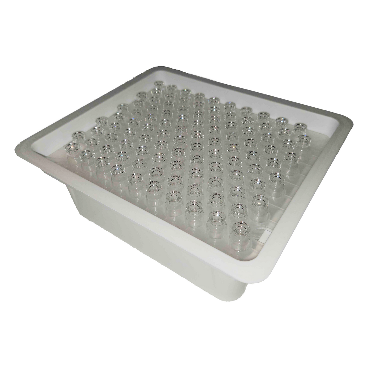 CyraLux Sterile Ready-to-Fill Glass Vials - Nest Tub Packaging: : 2R, 6R, & 10R