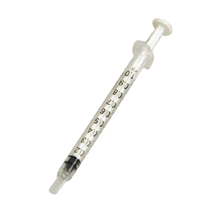 Nipro 1cc Syringe Only, Luer Lock, Box of 100