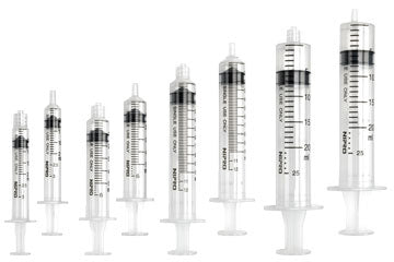 Nipro 5cc Syringe Only, Luer Lock, Box of 100