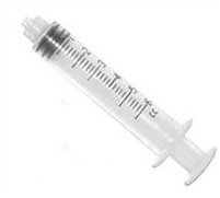Nipro 5cc Syringe Only, Luer Lock, Box of 100