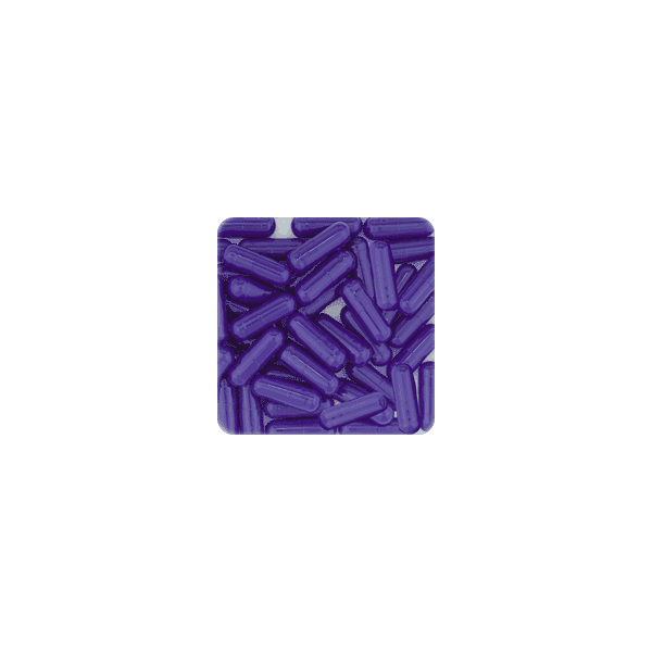 Purple Empty Gelatin Capsules, Size 0, Qty. 2500