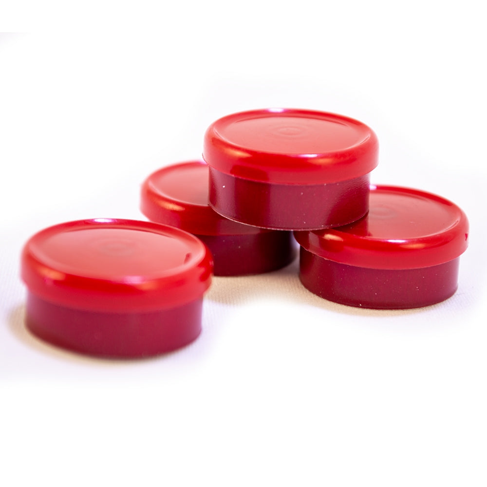 20mm Dual Tone Flip Top Seal (Red/Red) Qty. 25