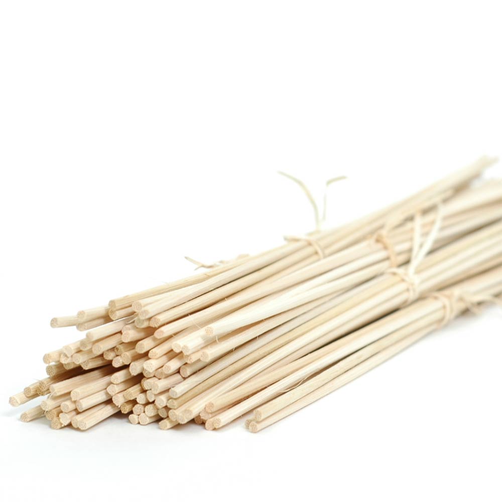 Reed Diffuser Sticks, Natural, 15" x 3mm, Pack 10