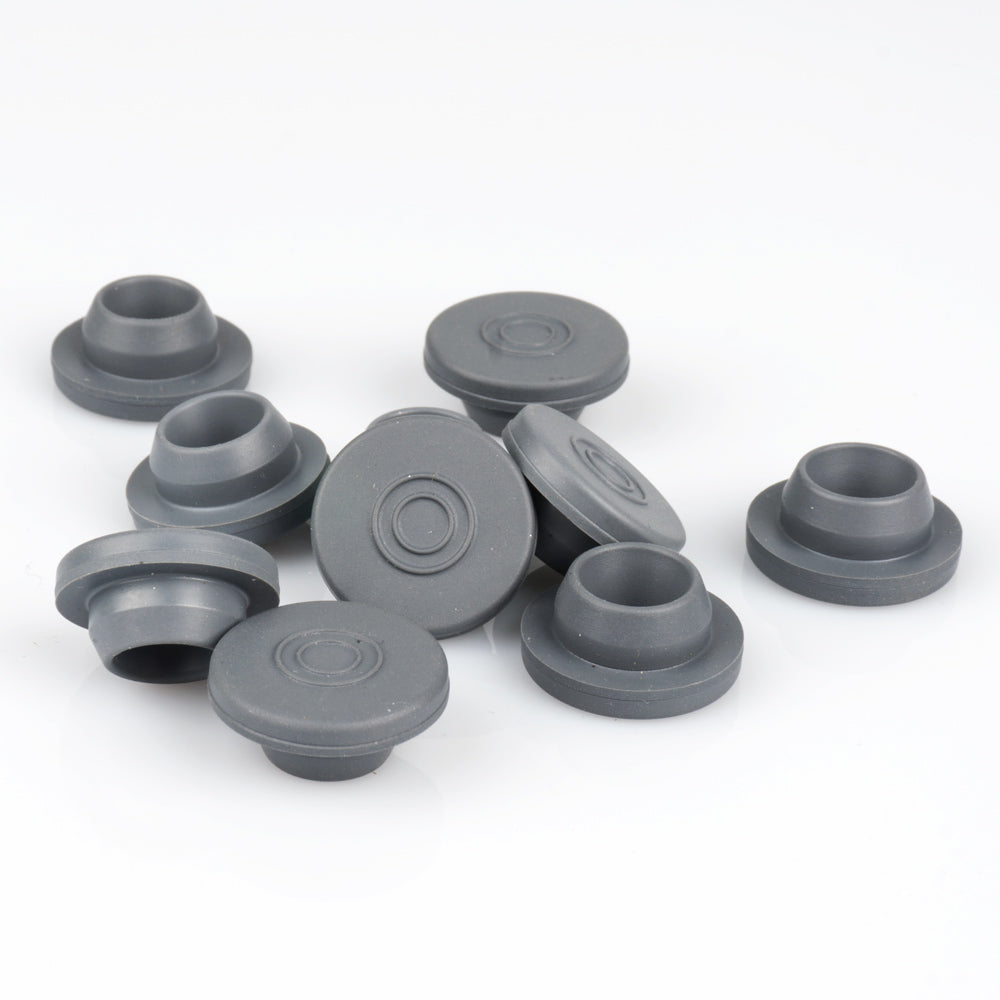 20mm Gray Butyl Rubber Stopper, Bag of 25