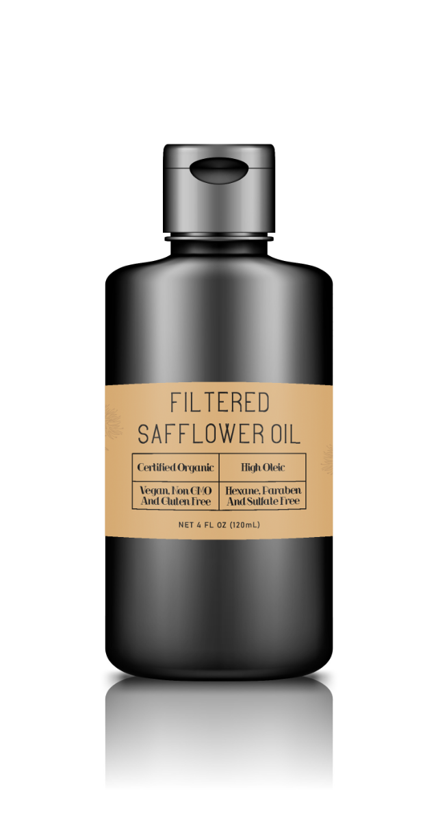Filtered Safflower Oil, Certified Organic, High Oleic, Non-GMO, 4 fl oz