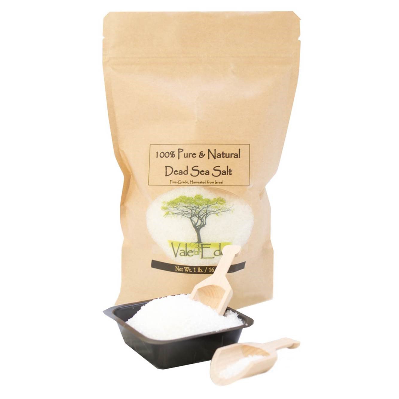 Dead Sea Salt 100% Pure (Fine Grain) 32 oz.