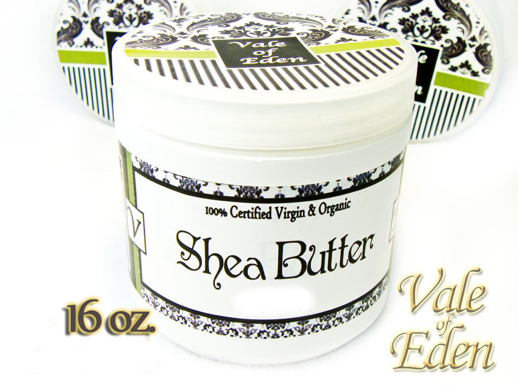 Shea Butter (100% Certified Organic and Unrefined) 16oz