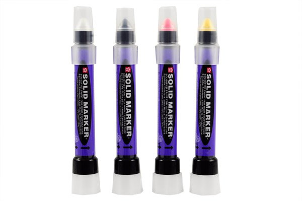 Slim Barrel Solid Marker - Solidified Paint for High Temperature